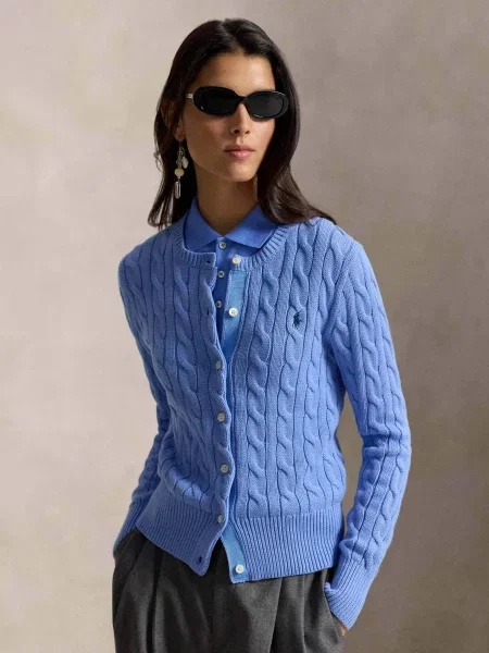 Polo Ralph Lauren Kardigán kék