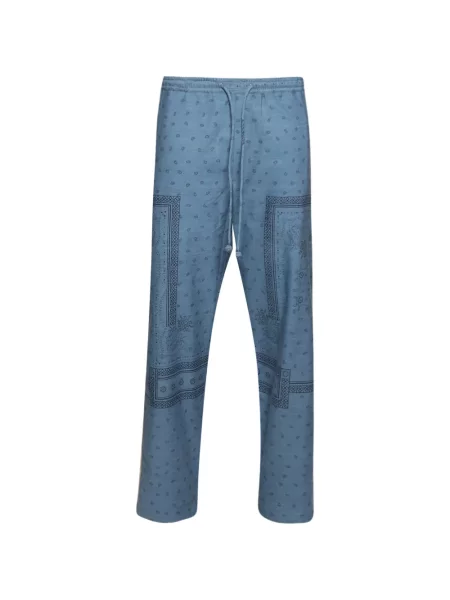 Pantaloni Baziszt cu imagine albastru