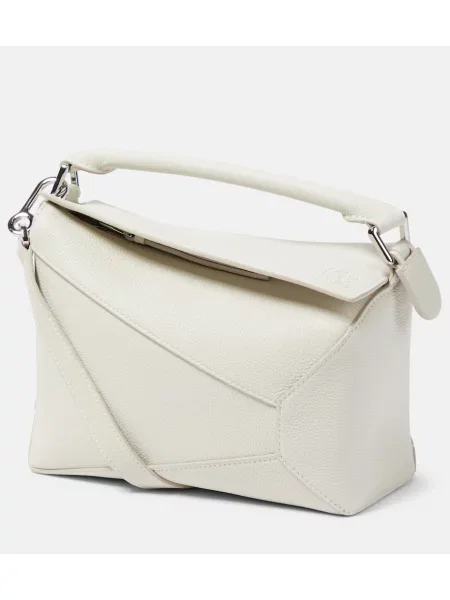 Geanta de piele Loewe din piele alb