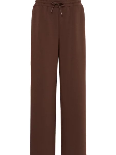 ICHI Pantaloni IHCOZY închis maro