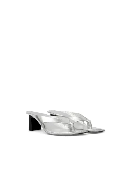 Klapki mules Mm6 Maison Margiela szare