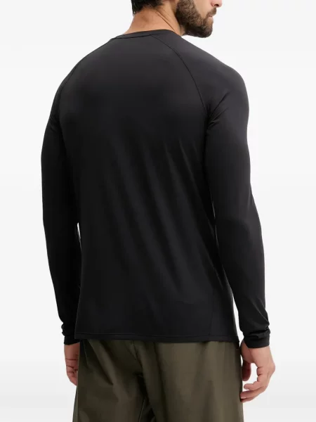 Lung tricou Jack Wolfskin negru