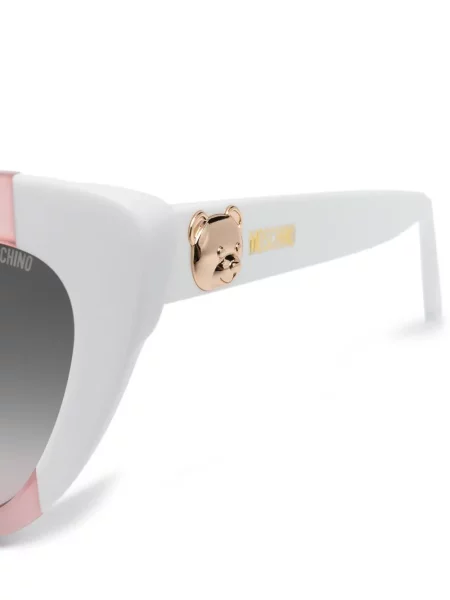 Okulary przeciwsłoneczne Moschino Eyewear białe