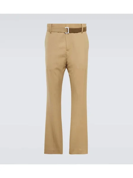 Pantaloni Sacai bej