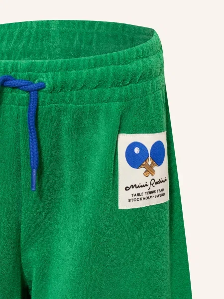 Mini Rodini Spodnie Frotte W Stylu Joggingowym gruen zielone