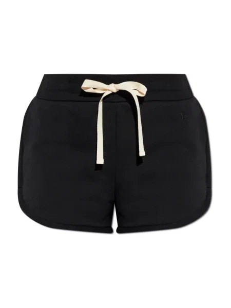 Szorty Jil Sander z logo czarne