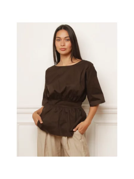 Bluză La Modeuse maro