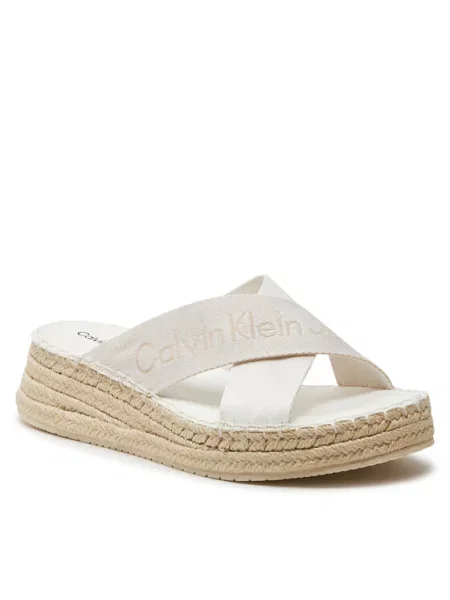 Espadrile Calvin Klein Jeans bela