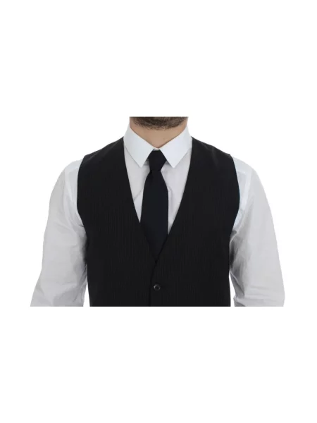 Kamizelka garniturowa Dolce And Gabbana czarna