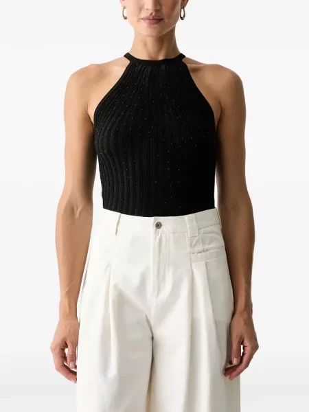 Stras top Guess negru