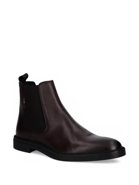 Botine chelsea Boss maro