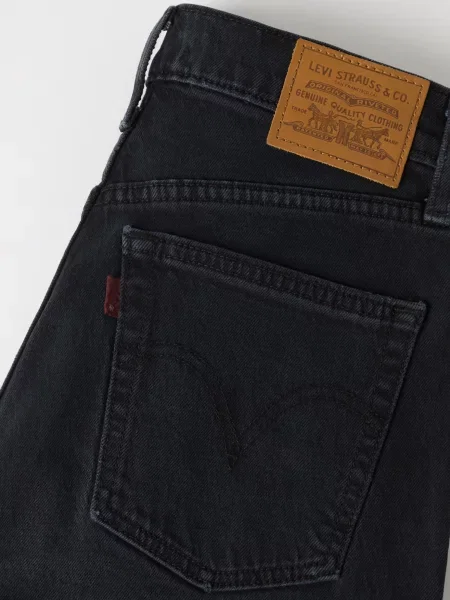 LEVI'S ® Džínsy RIBCAGE denim čierny