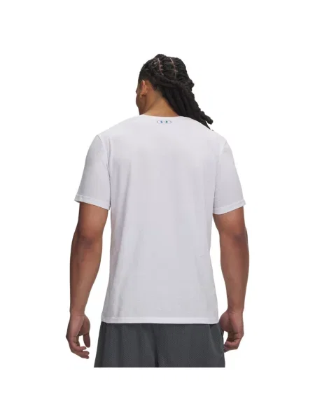 Majica Under Armour s printom bijela