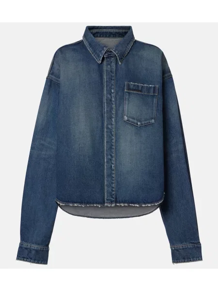 Geacă de blugi Balenciaga albastru