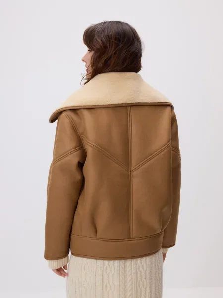 Reserved Дублянка кавовий 