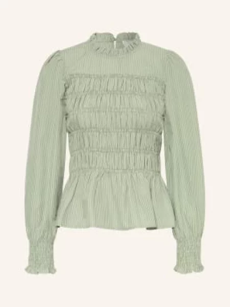 Neo Noir Koszulka Possa Z Falbankami gruen