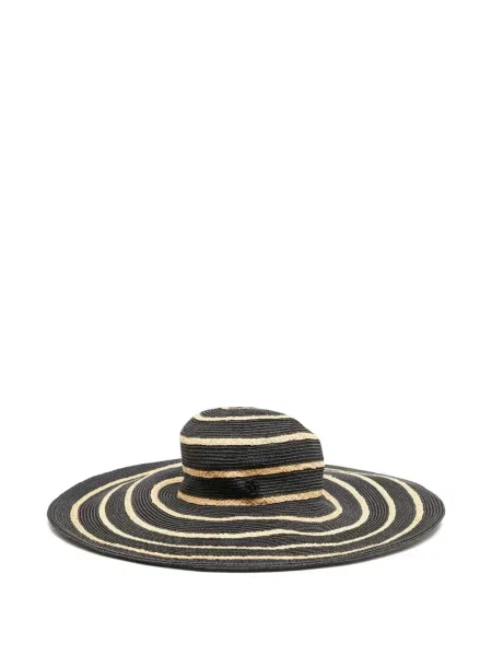 Pălărie de soare Maison Michel negru