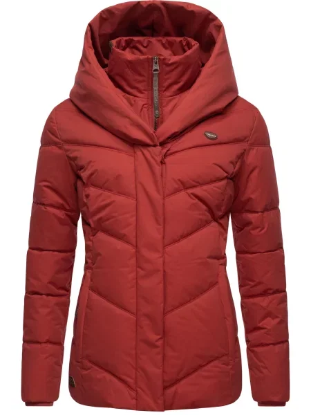 Ragwear Zimní bunda Natesa' červená