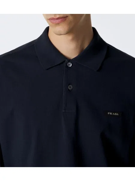 Tricou polo Prada albastru