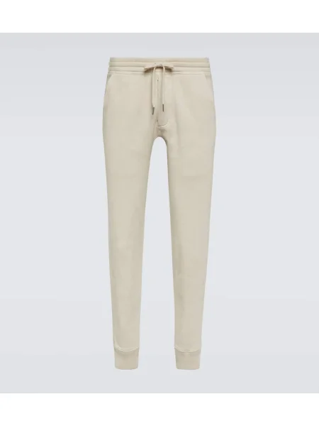 Pantaloni de trening Tom Ford bej