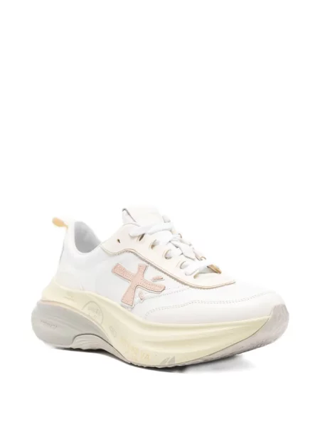 Sneakers Premiata με πλατφόρμα λευκό