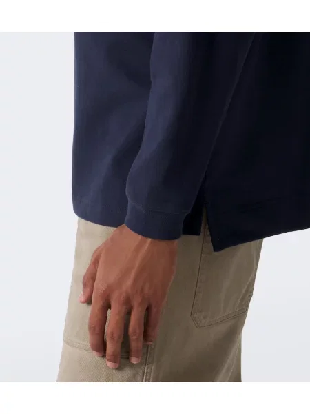 Tricou polo Acne Studios din jerseu
