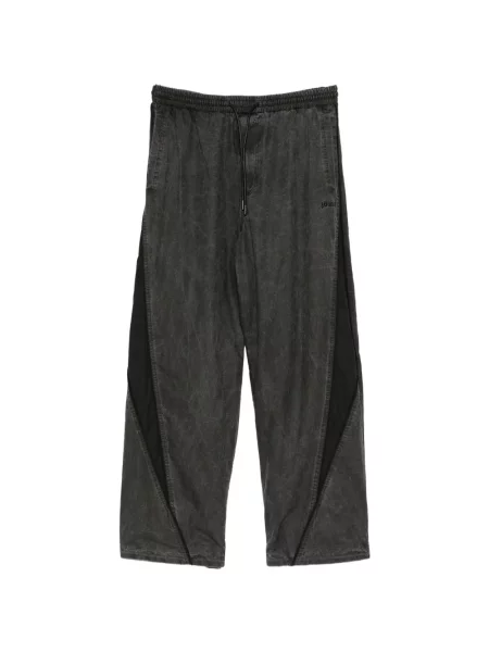 Pantaloni Juun.j alergare cu cordon negru