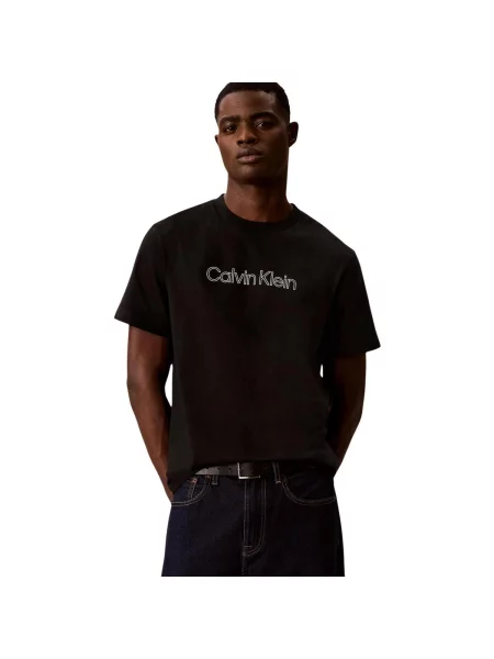 Tricou Calvin Klein Jeans negru