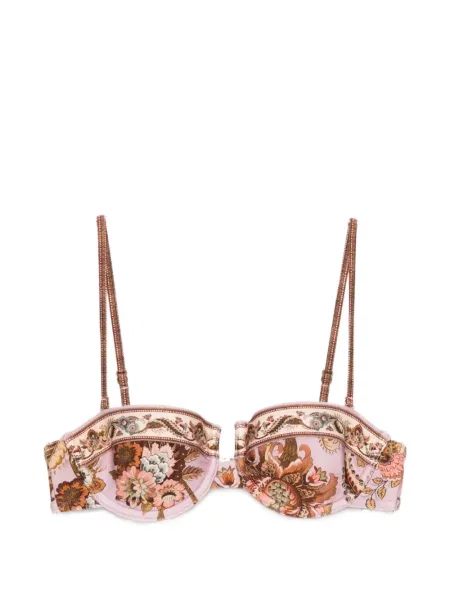 Top Zimmermann cu model floral cu imagine roz