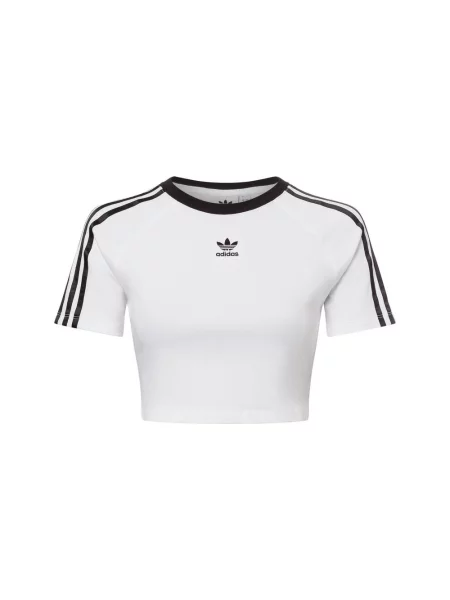 Adidas Originals Koszulka Baby Tee Kobiety jednolity XL biały