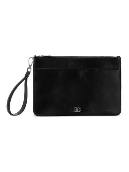 Torba Dolce And Gabbana skórzana czarna