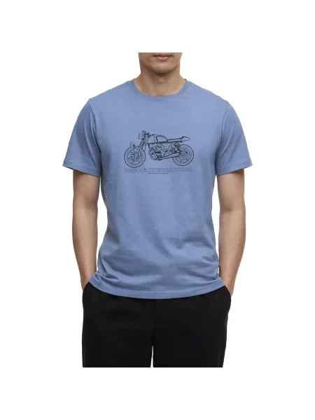 Tricou Barbour albastru