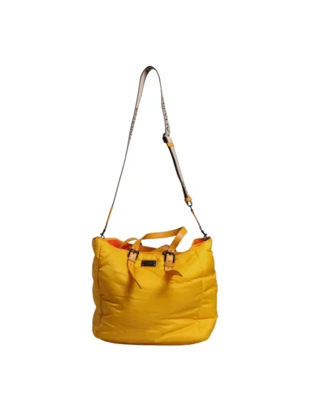 Shopperka Dolce And Gabbana z logo żółta
