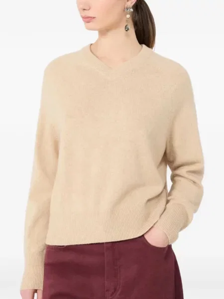 Pulover Weekend Max Mara din cașmir bej