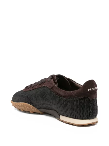 Sneakerși Hoff cu paiete maro