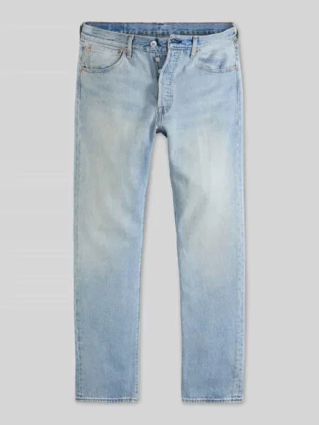 Jeansy o kroju straight fit z czystej bawełny Levi's