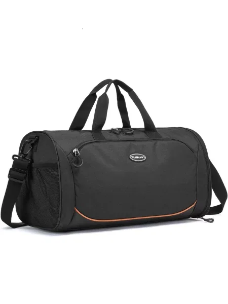 RoyalBag Дорожня сумка Унісекс Текстиль чорний