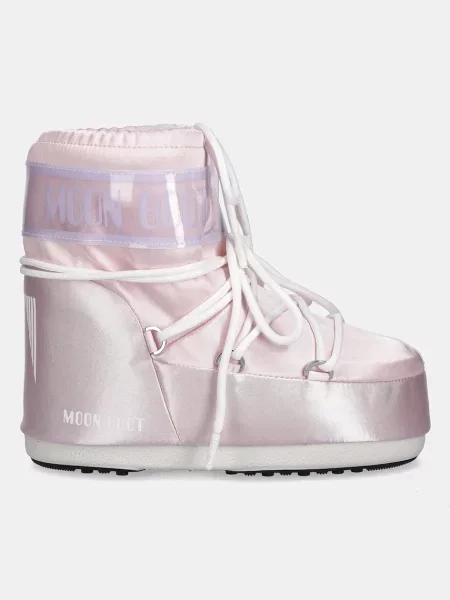 Moon Boot Bocanci Icon Low Pearly roz