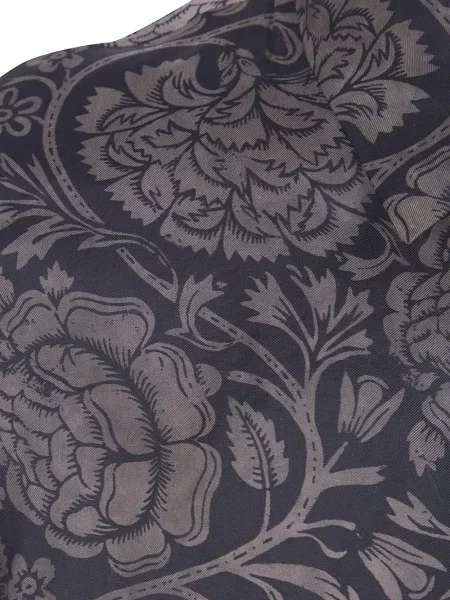 Риза Uma Wang на цветя с принт сиво