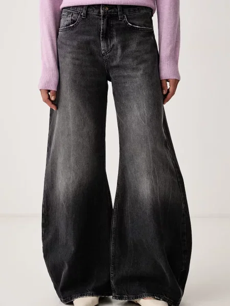 United Colors of Benetton blugi barrel pentru femei gri