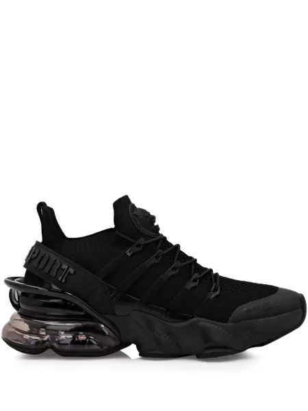 Sneakerși Plein Sport cu dungi de tigru negru