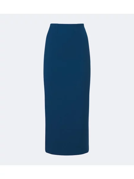 Fustă tip creion Roland Mouret albastru