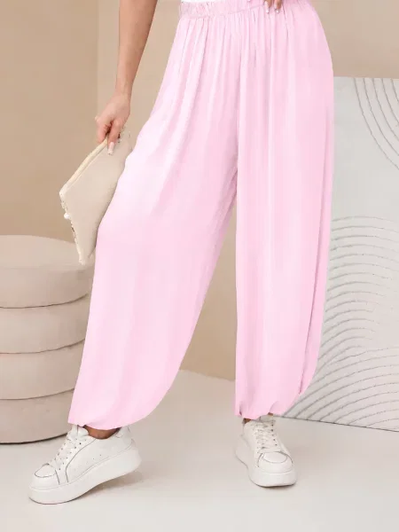 Pantaloni Kesi Włoski alb