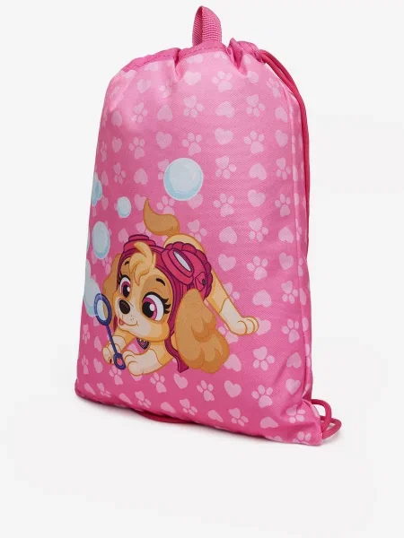 Vak na stahovací šňůrky Paw Patrol růžový