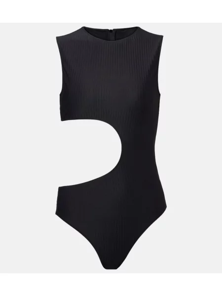 Costum de baie Alaïa negru