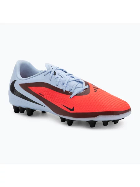 Încălțăminte de fotbal pentru bărbați Nike Phantom 6 Low Academy AG royal tint/bright crimson/black negru
