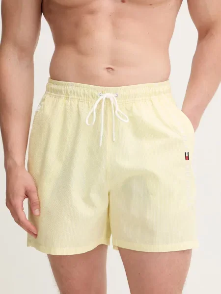 Tommy Hilfiger kopalne kratke hlače rumena