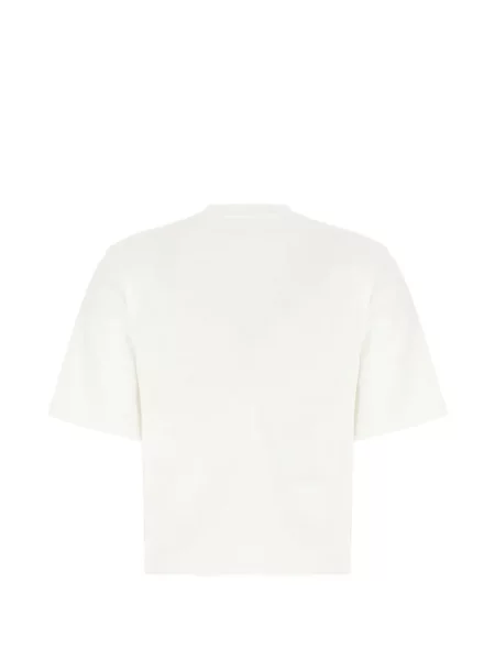 Tricou Off-white scurt alb