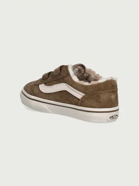 Vans Old Skool V маратонки за деца кафяво