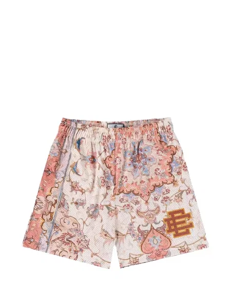 Pantaloni scurți Eric Emanuel cu imagine cu model paisley